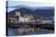 Cape Town, Harbour, Table Mountain with 'Tablecloth'-Catharina Lux-Premier Image Canvas