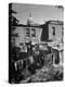 Capital Building Sitting Behind Slum Dwellings in the City-Dmitri Kessel-Premier Image Canvas