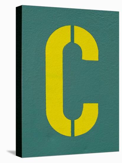 Capital Letter C on Wall.-Sabine Jacobs-Premier Image Canvas