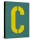 Capital Letter C on Wall.-Sabine Jacobs-Premier Image Canvas