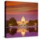 Capitol Building Sunset Congress of USA Washington DC US-holbox-Premier Image Canvas