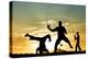 Capoeira At Sunset-sognolucido-Premier Image Canvas