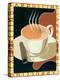 Cappuccino-Brian James-Stretched Canvas