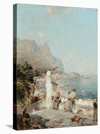 Capri, Golfe De Naples-Franz Richard Unterberger-Premier Image Canvas