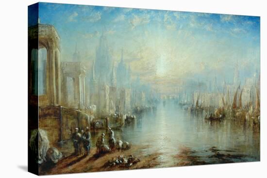 Capriccio, Venice-Joseph Mallord William Turner-Premier Image Canvas