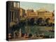 Capriccio with Palladian Buildings-Canaletto-Premier Image Canvas