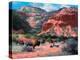 Caprock Canyon-Jack Sorenson-Stretched Canvas