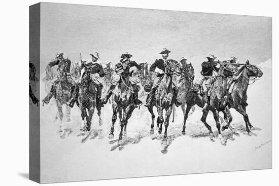 Captain Dodge's Colored Troopers to the Rescue-Frederic Sackrider Remington-Premier Image Canvas