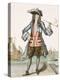Captain Jean Bart of Dunkerque (Coloured Engraving)-French-Premier Image Canvas