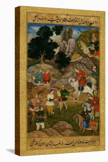 Captive Youth Being Brought before a Mounted Prince, C. 1605-null-Premier Image Canvas