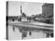 Captured German Submarine Minelayer is on View in the Thames London-null-Premier Image Canvas