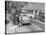 Car Being Filled Up at a Gulf Filling Station Along Merritt Parkway-Bernard Hoffman-Premier Image Canvas