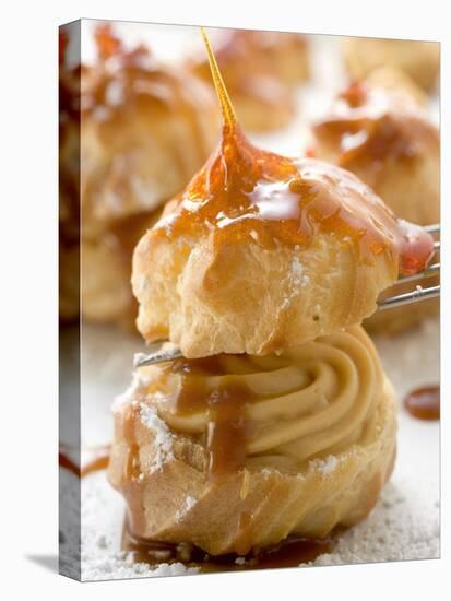 Caramelised Profiterole with Cream Filling-null-Premier Image Canvas