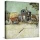 Caravans Encampment of Gypsies-Vincent van Gogh-Premier Image Canvas