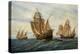 Caravels of Christopher Columbus, 1451-1506 Italian (Genoese) Explorer-Rafael Monleon Y Torres-Premier Image Canvas