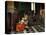 Card Players in an Opulent Interior-Pieter de Hooch-Premier Image Canvas