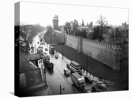 Cardiff Castle, 15th February 1955-Stephens-Premier Image Canvas