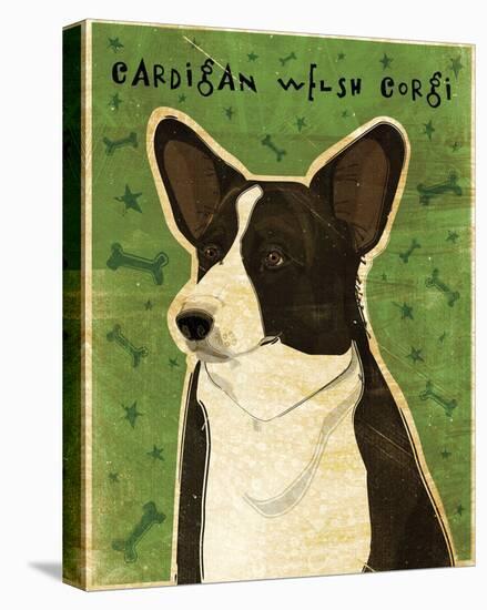 Cardigan Welsh Corgi-John Golden-Stretched Canvas