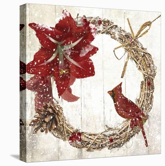 Cardinal Christmas II-Color Bakery-Premier Image Canvas