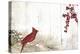 Cardinal Christmas V-Color Bakery-Premier Image Canvas