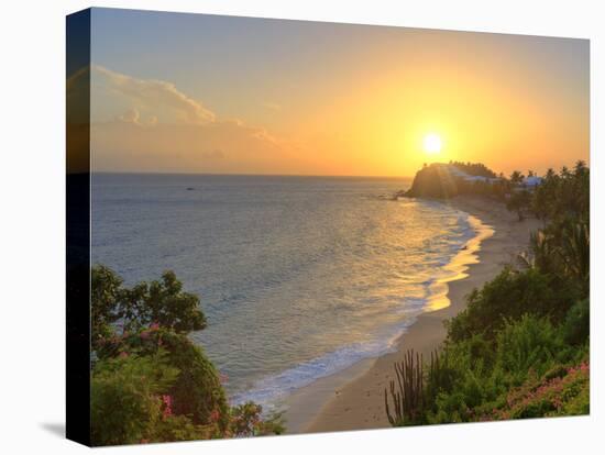 Caribbean, Antigua and Barbuda, Curtain Bluff Beach-Michele Falzone-Premier Image Canvas
