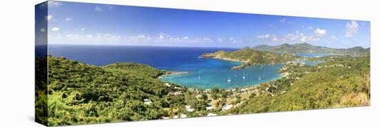 Caribbean, Antigua and Barbuda, English Harbour from Shirley's Heights-Michele Falzone-Premier Image Canvas