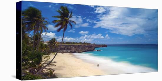 Caribbean, Barbados, Bottom Bay, Bottom Bay Beach-Alan Copson-Premier Image Canvas