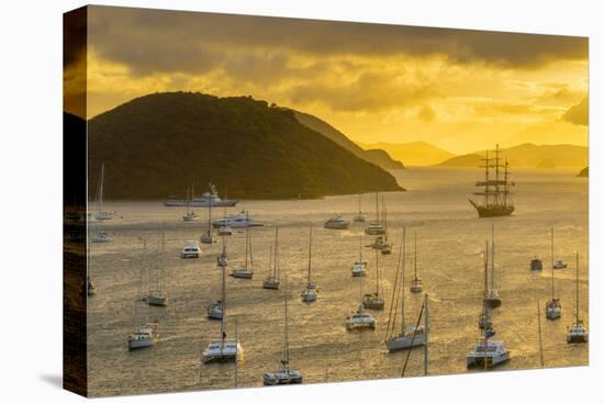 Caribbean, British Virgin Islands, Tortola, Sopers Hole-Alan Copson-Premier Image Canvas