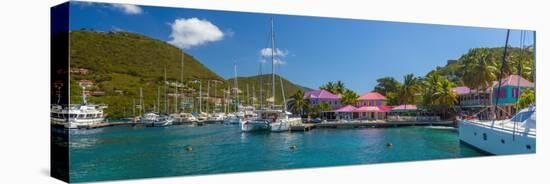 Caribbean, British Virgin Islands, Tortola, Sopers Hole-Alan Copson-Premier Image Canvas