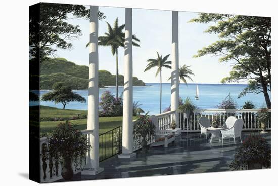 Caribbean Comfort-Bill Saunders-Stretched Canvas