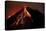 Caribbean, Costa Rica. Mt. Arenal erupting with molten lava-Jaynes Gallery-Premier Image Canvas