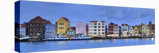 Caribbean, Netherland Antilles, Curacao, Willemstad, Punda, Dutch Colonial Architecture-Michele Falzone-Premier Image Canvas