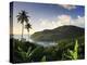 Caribbean, St Lucia, Marigot Bay and Harbour-Michele Falzone-Premier Image Canvas