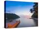 Caribbean, St Lucia, Marigot, Marigot Bay, Marigot Bay Beach Club Hotel-Alan Copson-Premier Image Canvas