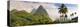 Caribbean, St Lucia, Petit and Gros Piton Mountains-Alan Copson-Premier Image Canvas