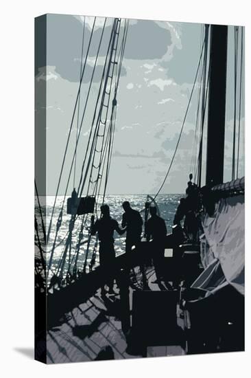 Caribbean Vessel II-Carolyn Longley-Premier Image Canvas