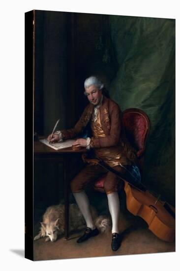 Carl Friedrich Abel, C.1777-Thomas Gainsborough-Premier Image Canvas