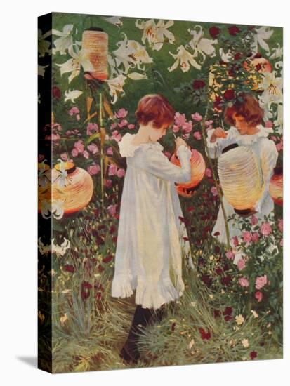 Carnation, Lily, Lily, Rose, 1885-86, (1938)-John Singer Sargent-Premier Image Canvas