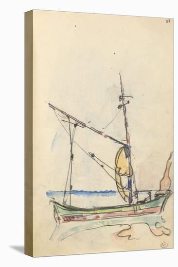 Carnet : Bateau-Paul Signac-Premier Image Canvas