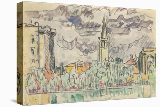 Carnet : Vue de Tarascon-Paul Signac-Premier Image Canvas