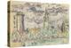 Carnet : Vue de Tarascon-Paul Signac-Premier Image Canvas