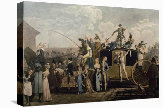 Carnival in 1810, Print by Philibert Louis Debucourt (1755-1832)-null-Premier Image Canvas