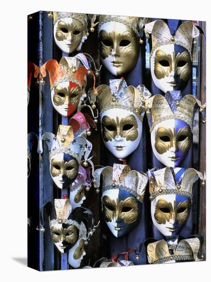 Carnival Masks, Venice, Veneto, Italy-Guy Thouvenin-Premier Image Canvas