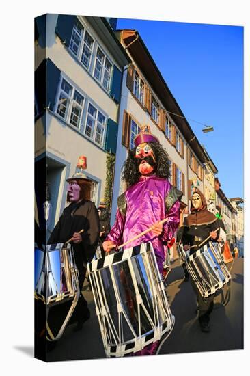 Carnival of Basel (Basler Fasnacht), Basel, Canton of Basel City, Switzerland, Europe-Hans-Peter Merten-Premier Image Canvas