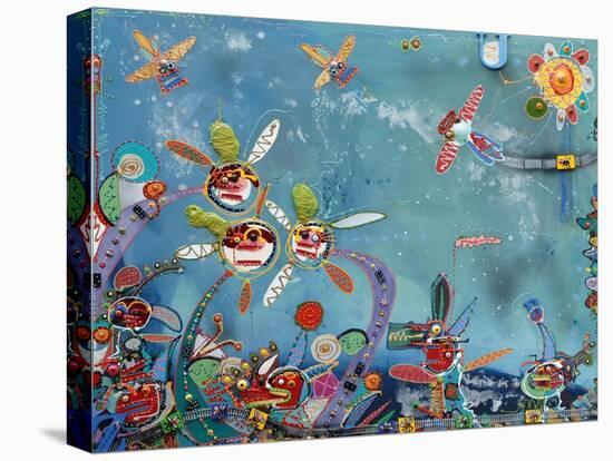 Carnival Time II-Anthony Breslin-Stretched Canvas
