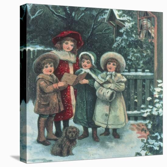 Carol Singing-null-Premier Image Canvas