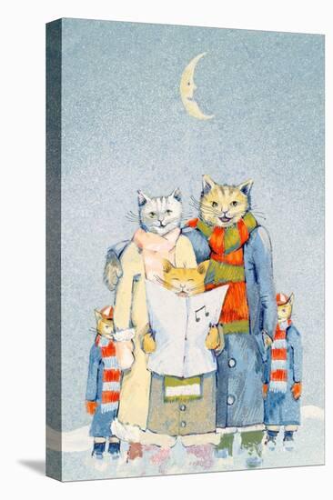 Caroling Cats-David Cooke-Premier Image Canvas