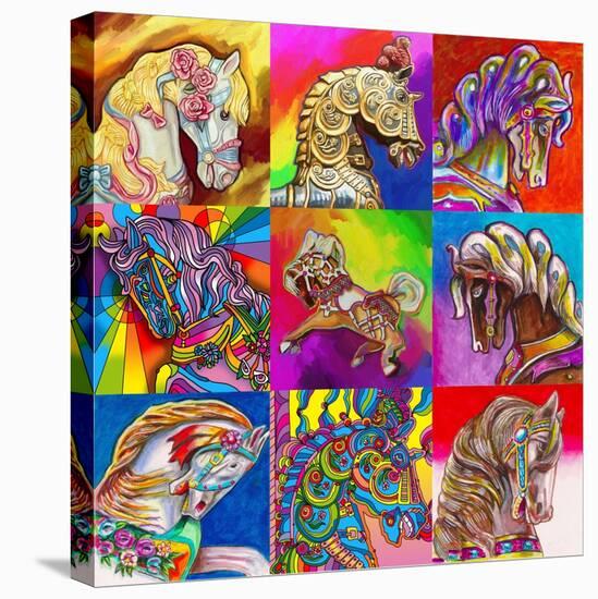 Carousel Ponies-Howie Green-Premier Image Canvas