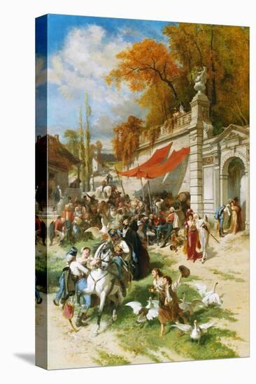 Carousing Soldiers by Emile Antoine Bayard-Emile Antoine Bayard-Premier Image Canvas