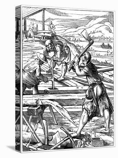 Carpenters, 16th Century-Jost Amman-Premier Image Canvas